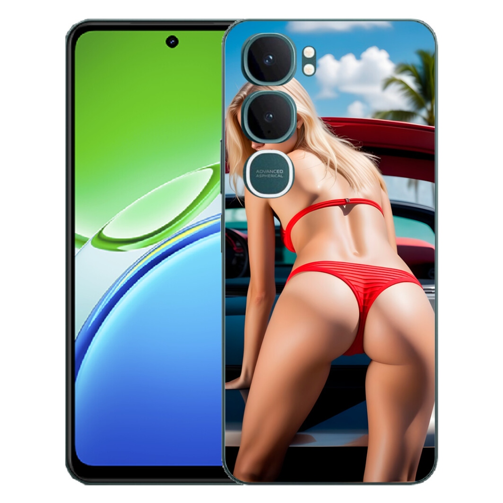 Gelový kryt mmCase na Vivo Y21d - sexy žena 2