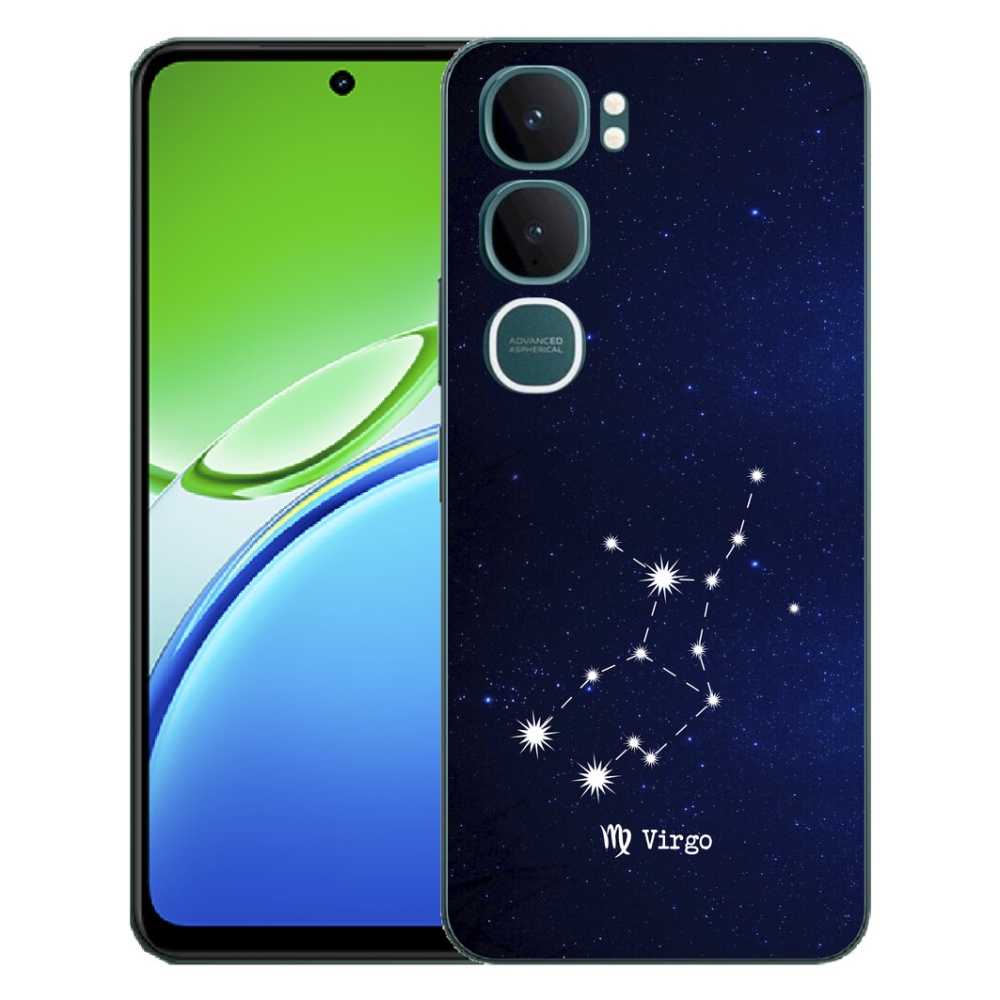 Gelový kryt mmCase na Vivo Y21d - souhvězdí Panny