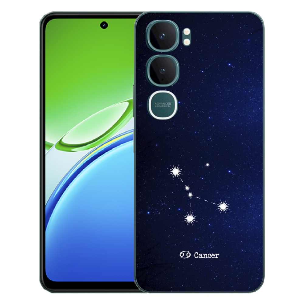 Gelový kryt mmCase na Vivo Y21d - souhvězdí Raka