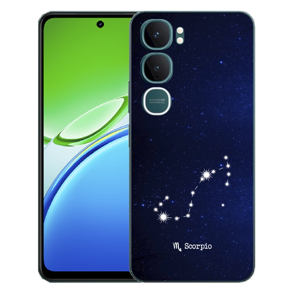 Gelový kryt mmCase na Vivo Y21d - souhvězdí Štíra