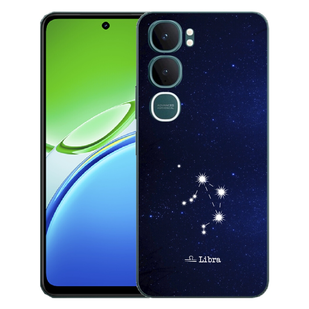 Gelový kryt mmCase na Vivo Y21d - souhvězdí Váhy