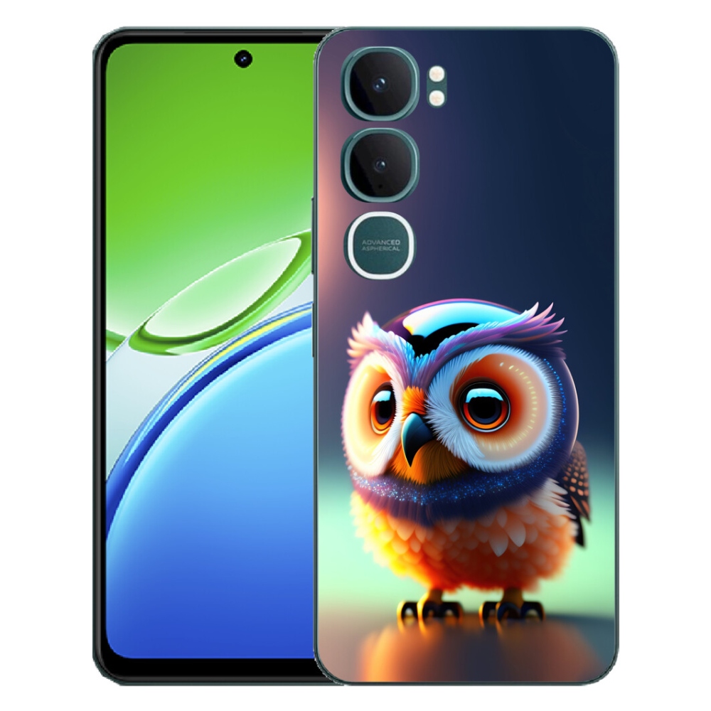 Gelový kryt mmCase na Vivo Y21d - sovička