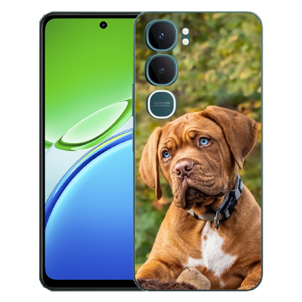 Gelový kryt mmCase na Vivo Y21d - štěně 