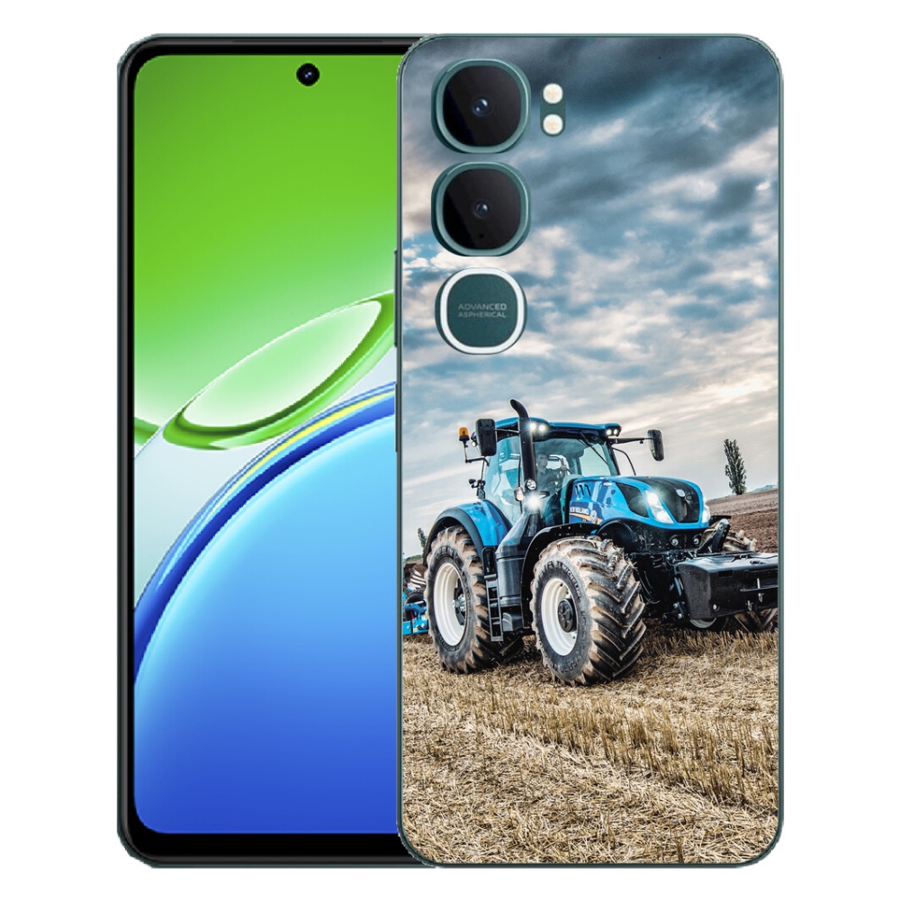 Gelový kryt mmCase na Vivo Y21d - traktor 2