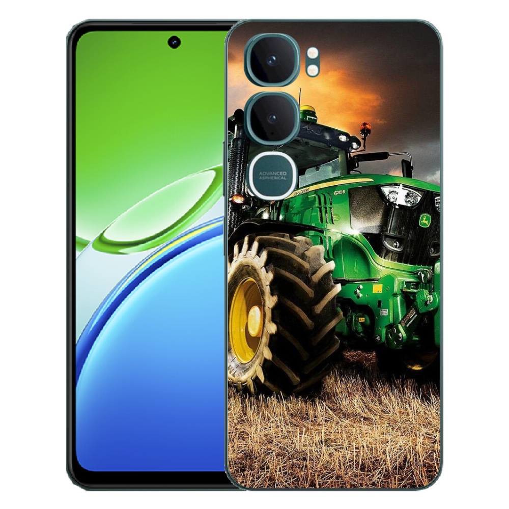 Gelový kryt mmCase na Vivo Y21d - traktor