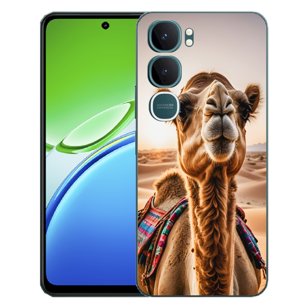 Gelový kryt mmCase na Vivo Y21d - velbloud