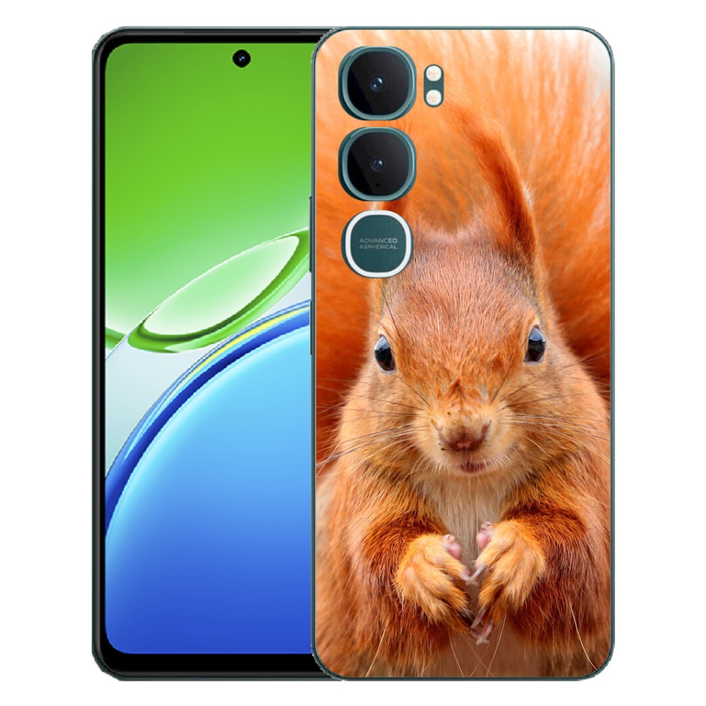 Gelový kryt mmCase na Vivo Y21d - veverka