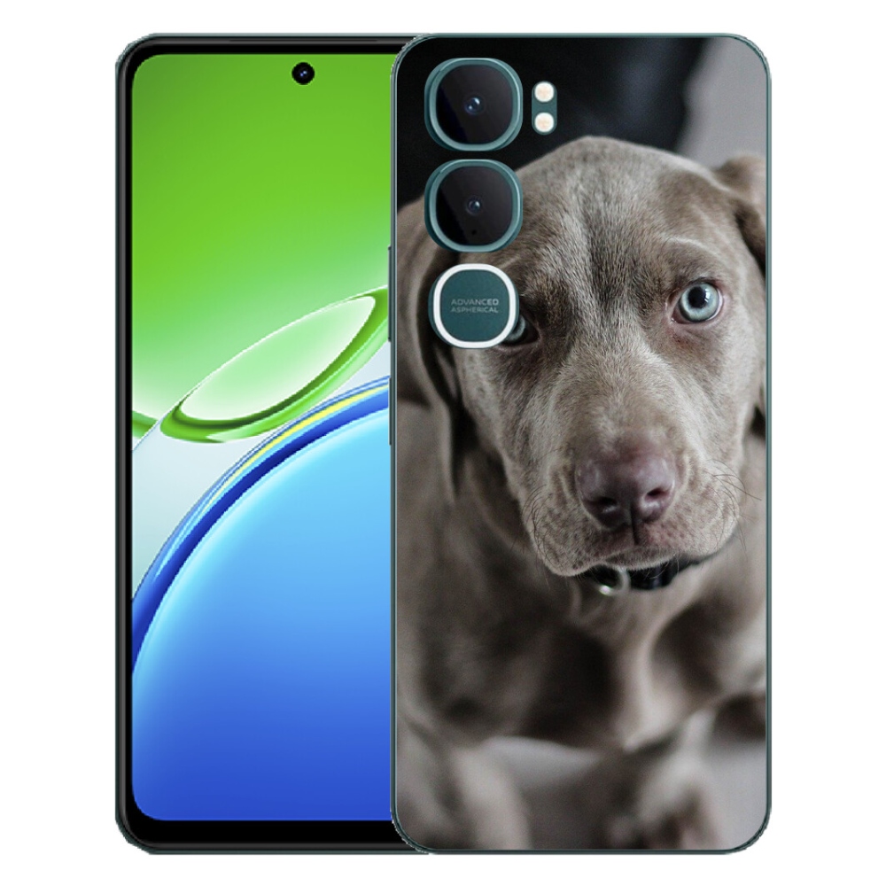 Gelový kryt mmCase na Vivo Y21d - výmarský ohař