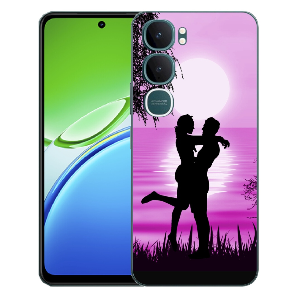 Gelový kryt mmCase na Vivo Y21d - západ slunce