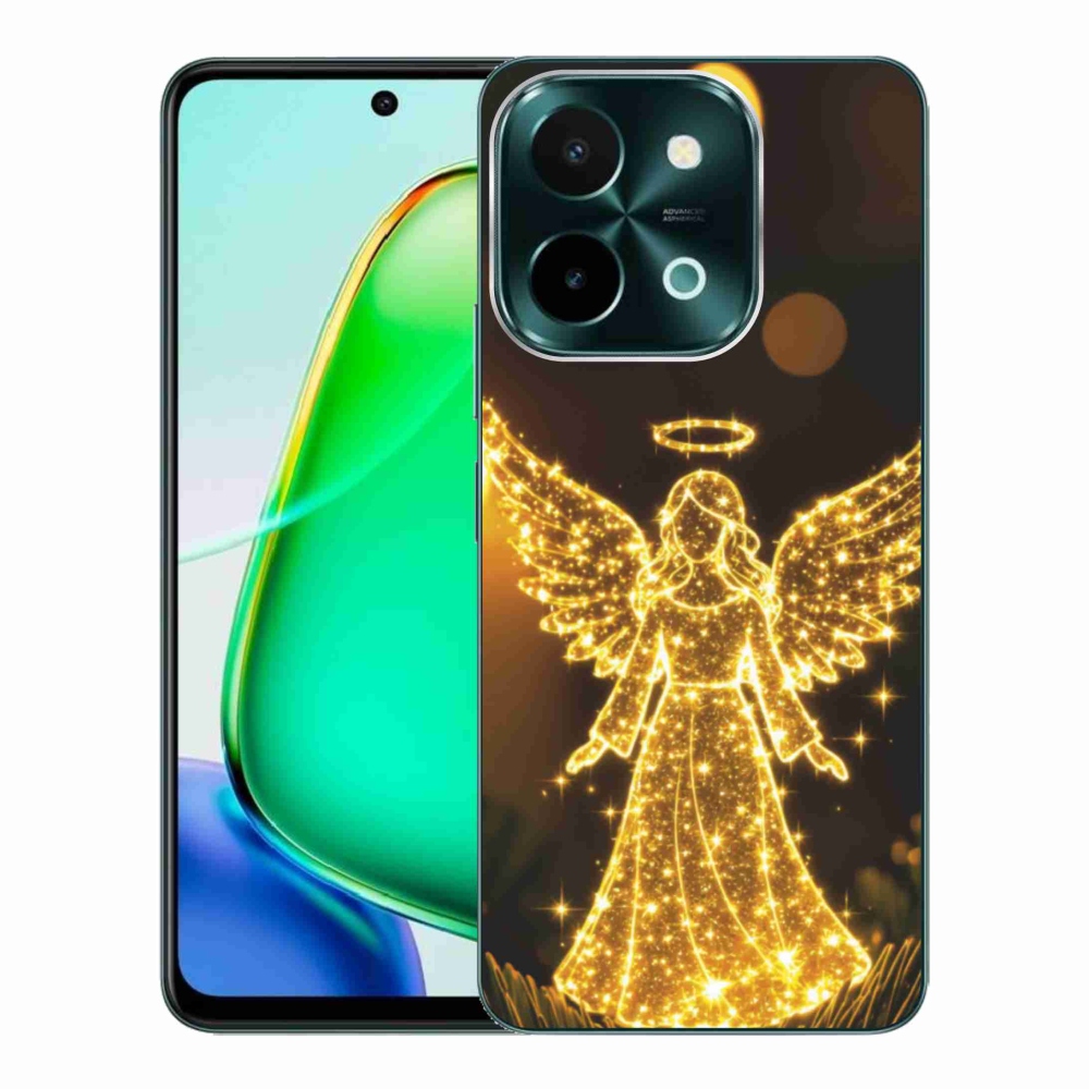 Gelový kryt mmCase na Vivo Y28 - anděl