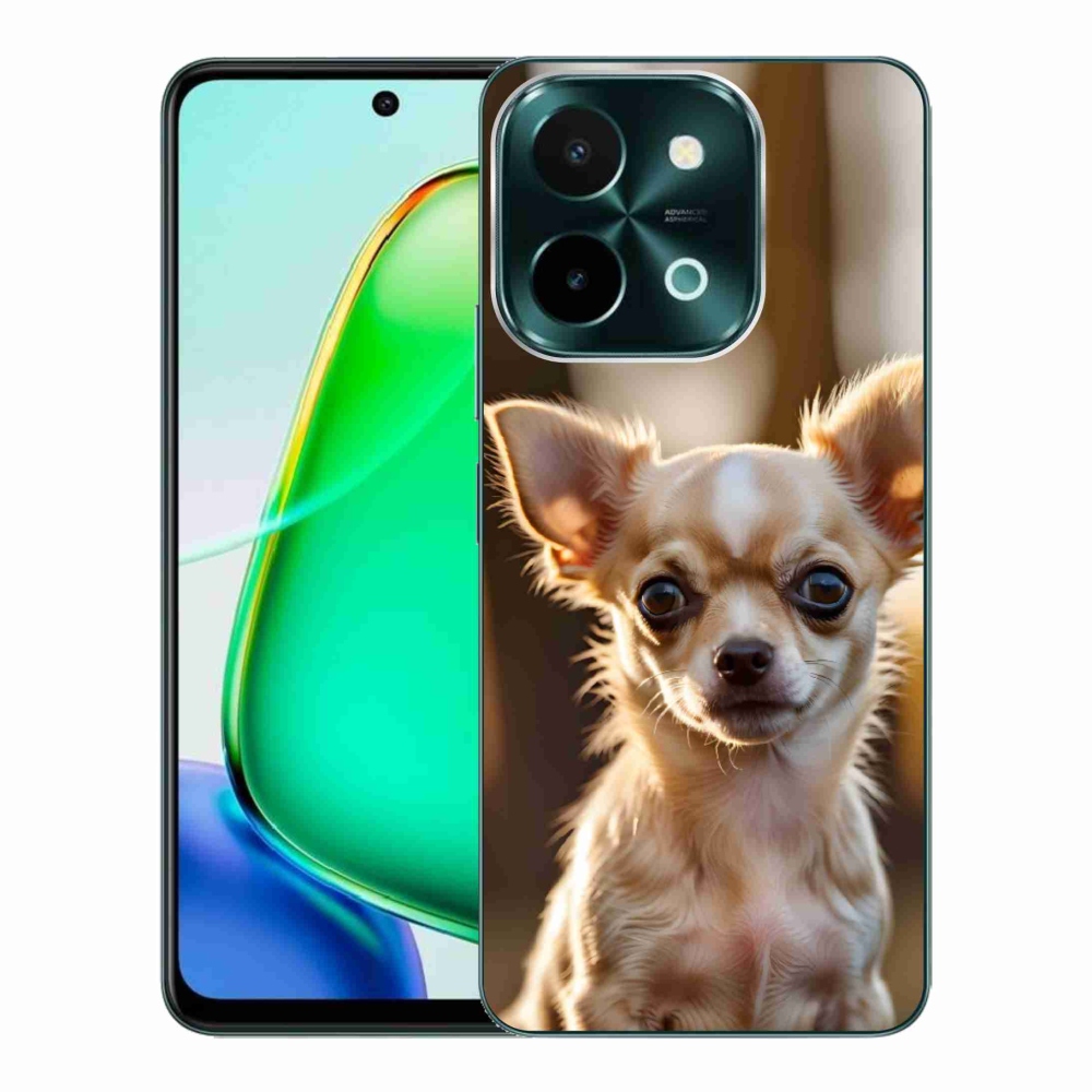 Gelový kryt mmCase na Vivo Y28 - čivava 6