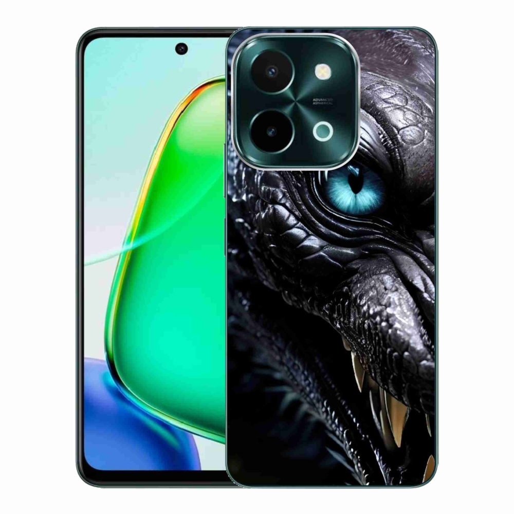 Gelový kryt mmCase na Vivo Y28 - dračí pohled