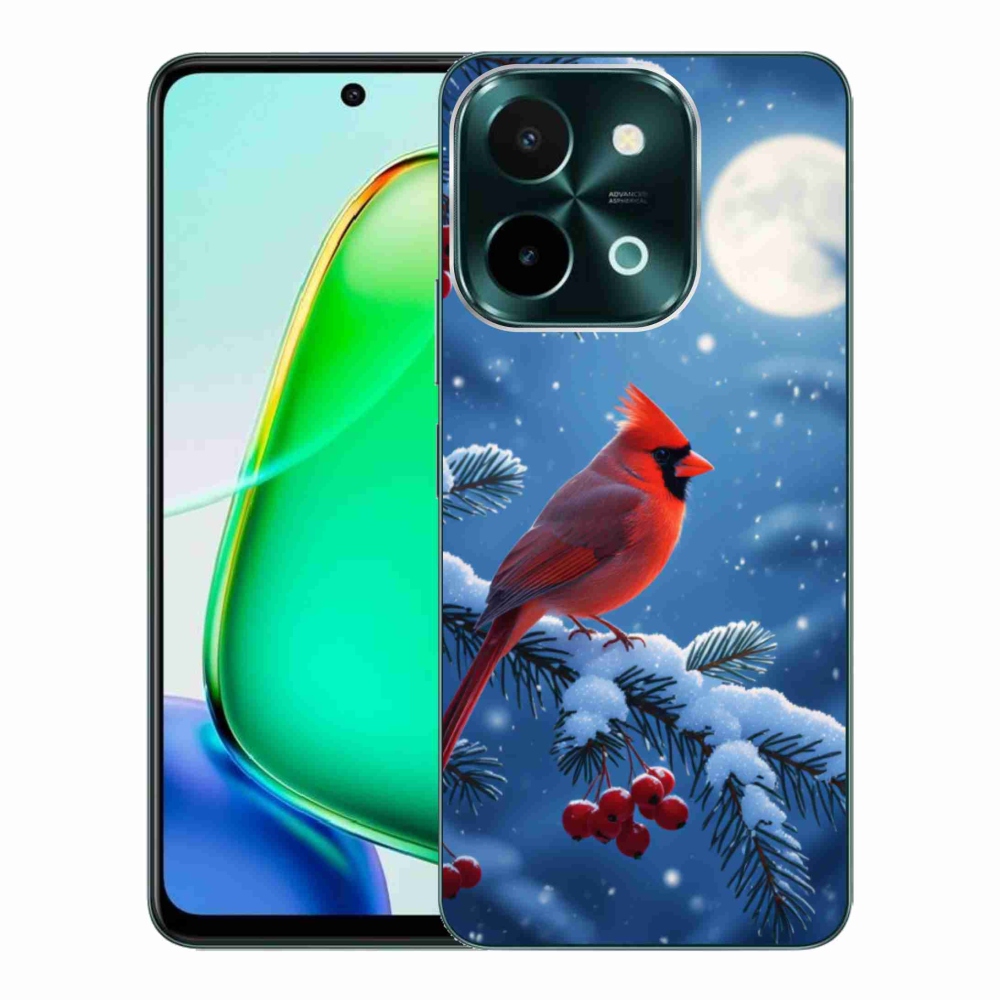 Gelový kryt mmCase na Vivo Y28 - kardinál červený