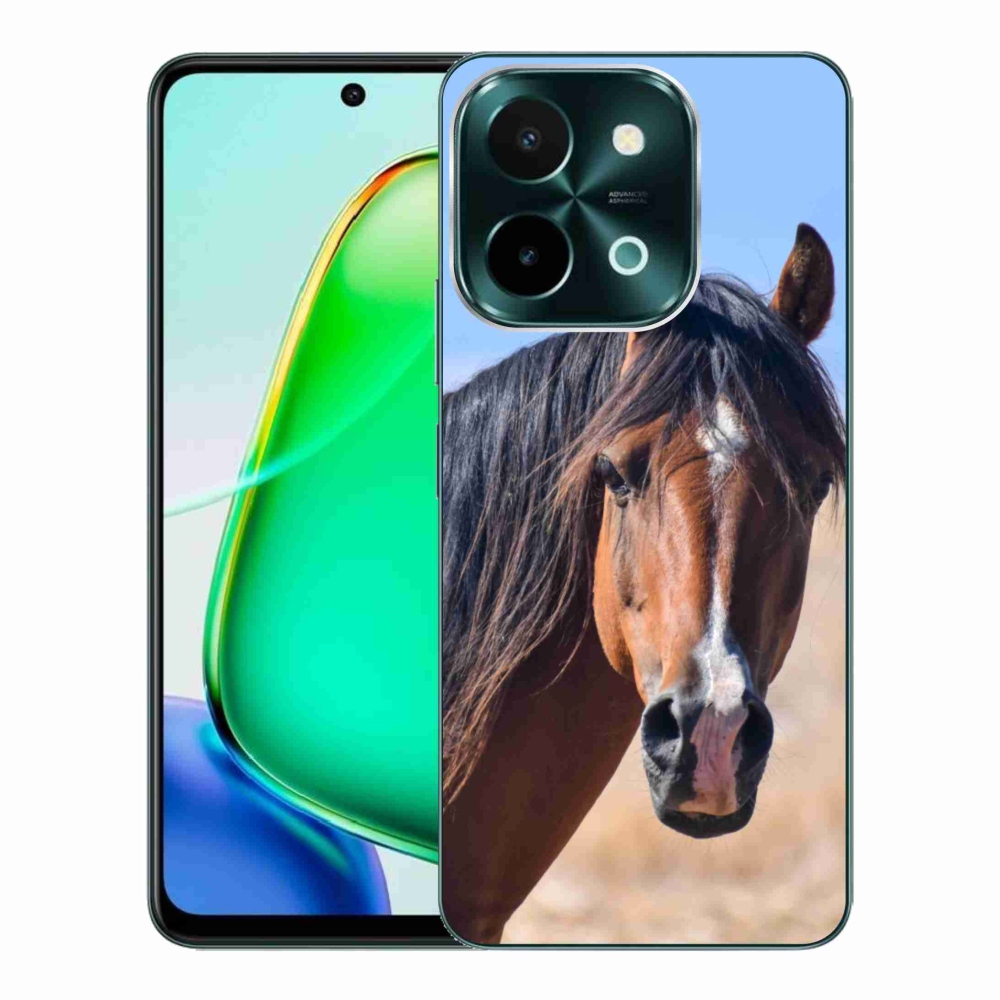 Gelový kryt mmCase na Vivo Y28 - klidný kůň
