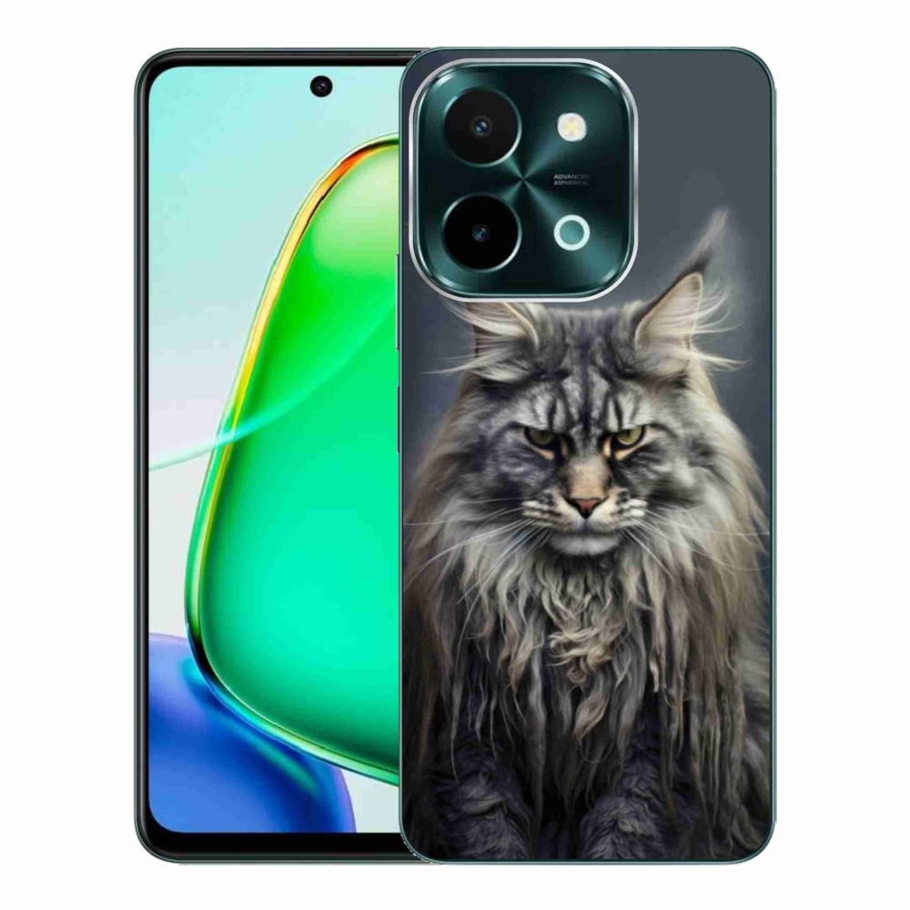 Gelový kryt mmCase na Vivo Y28 - kočíčí pohled 4