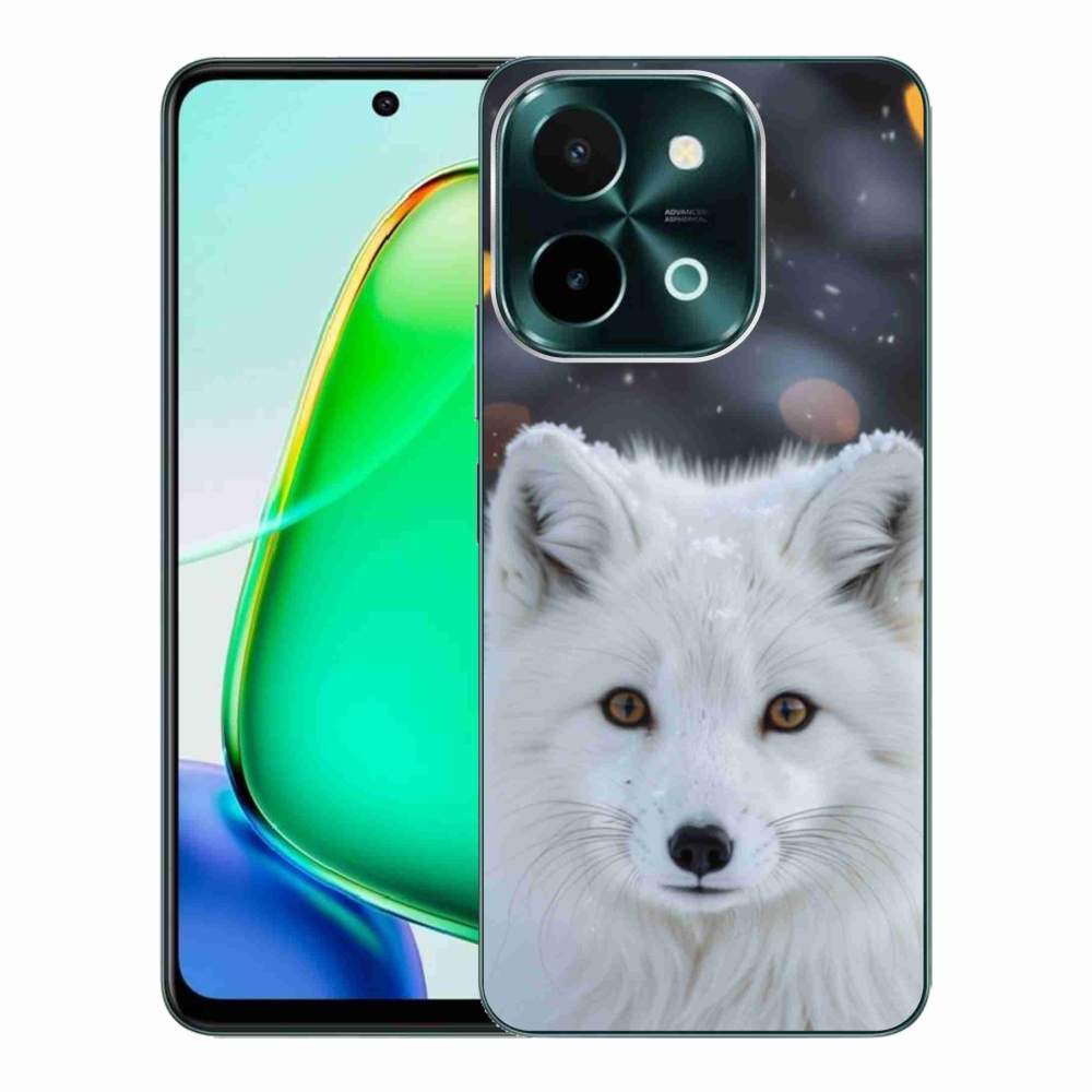 Gelový kryt mmCase na Vivo Y28 - liška polární