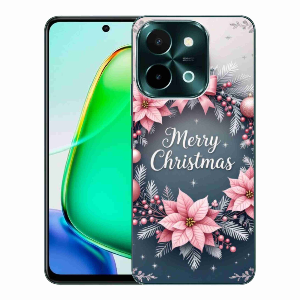 Gelový kryt mmCase na Vivo Y28 - merry christmas