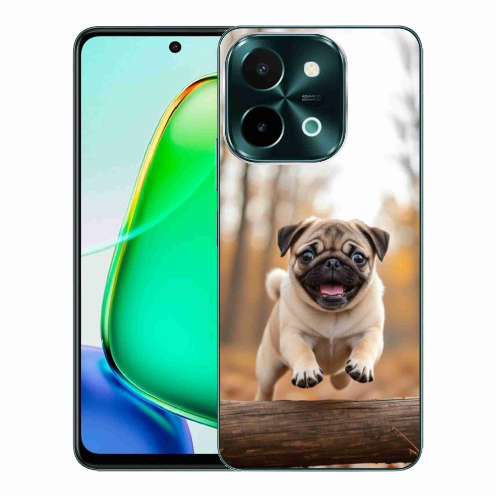 Gelový kryt mmCase na Vivo Y28 - mops 2