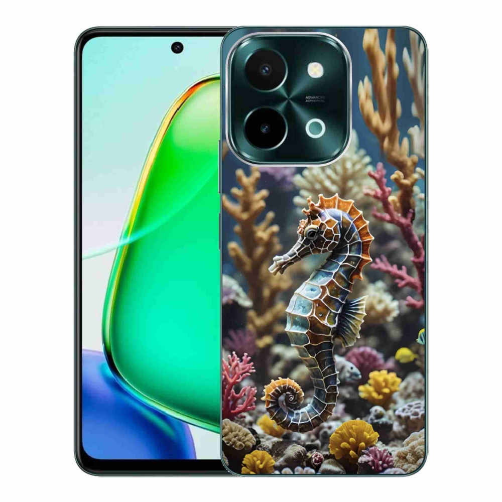 Gelový kryt mmCase na Vivo Y28 - mořský koník 2