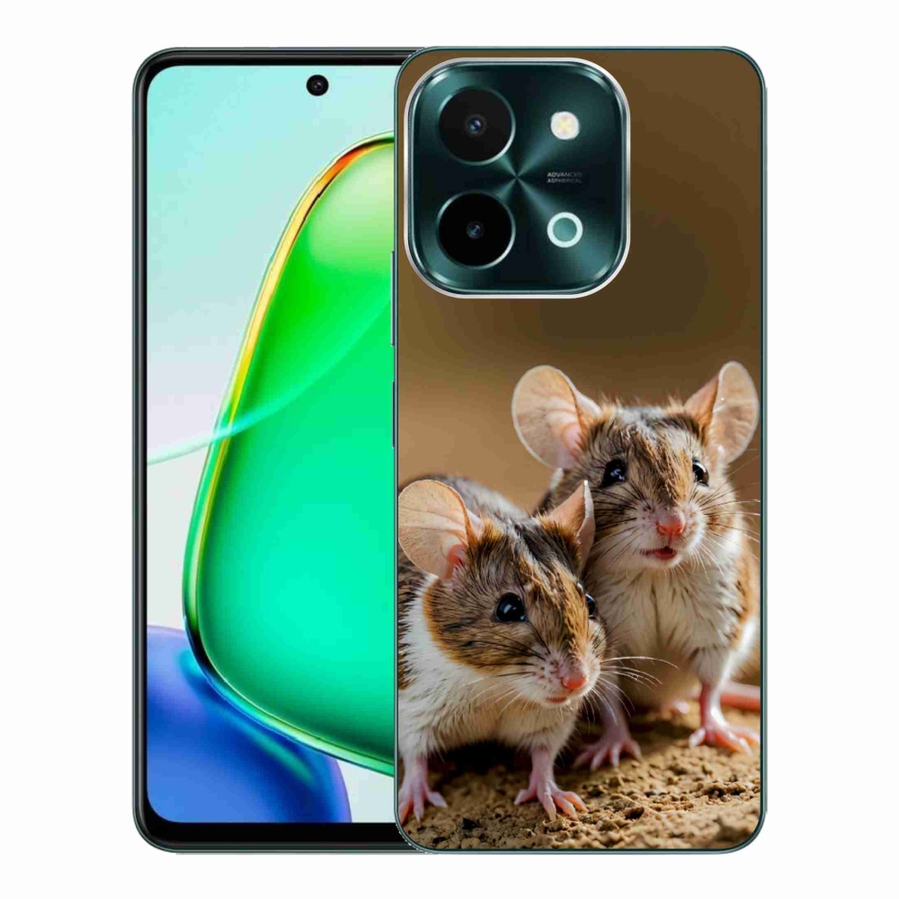 Gelový kryt mmCase na Vivo Y28 - myší duo