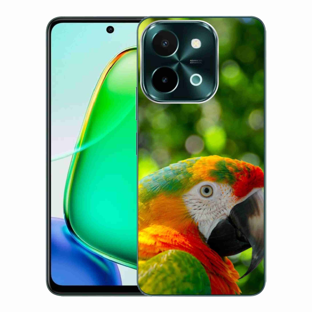 Gelový kryt mmCase na Vivo Y28 - papoušek ara 3