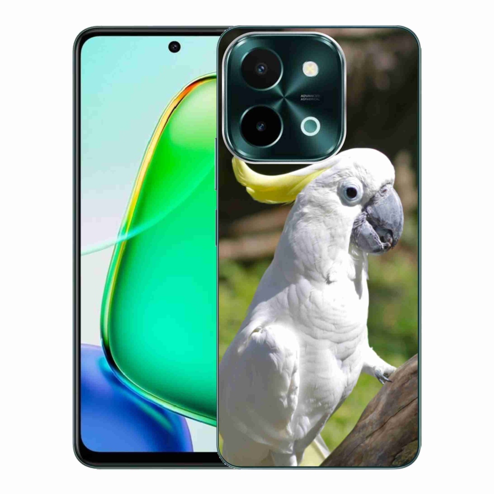 Gelový kryt mmCase na Vivo Y28 - papoušek kakadu 2