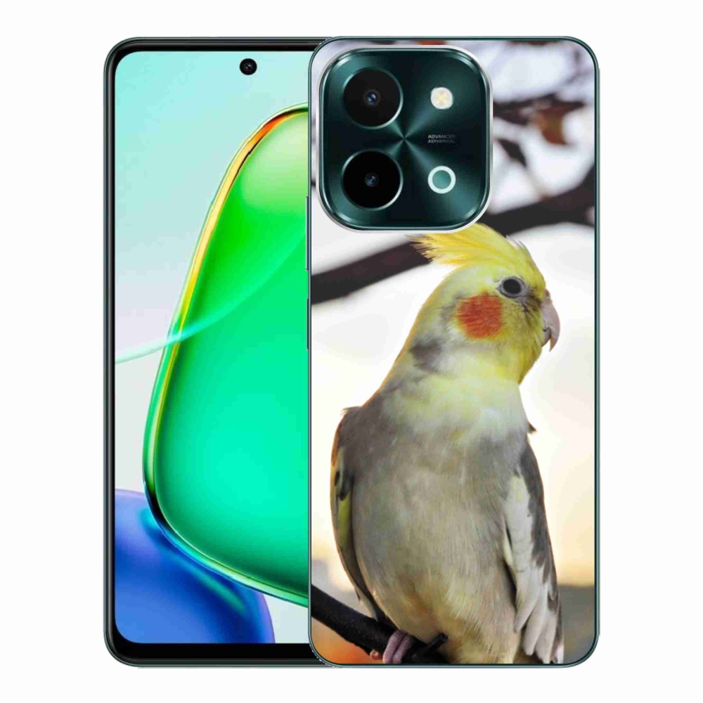 Gelový kryt mmCase na Vivo Y28 - papoušek korela