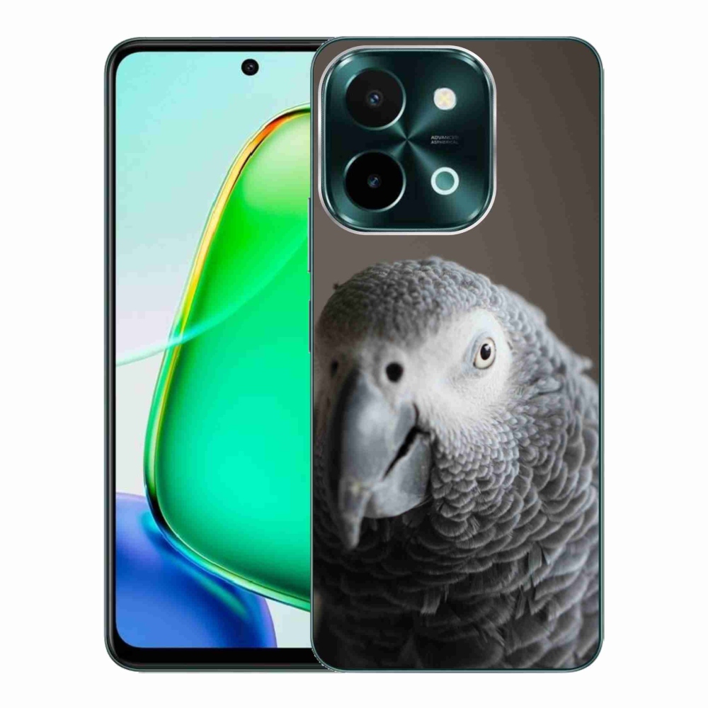Gelový kryt mmCase na Vivo Y28 - papoušek žako 2