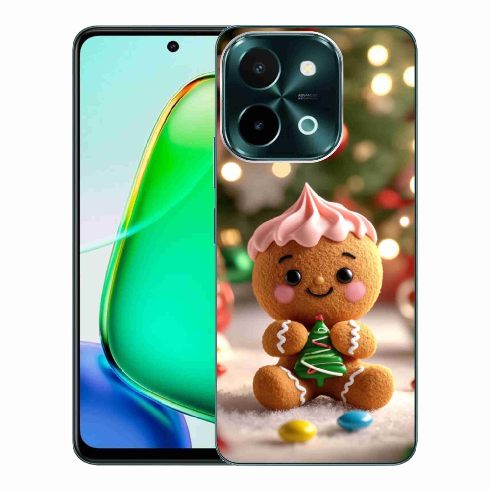 Gelový kryt mmCase na Vivo Y28 - perníček