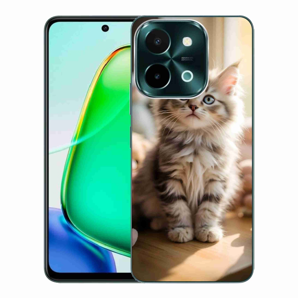 Gelový kryt mmCase na Vivo Y28 - roztomilé kotě 10