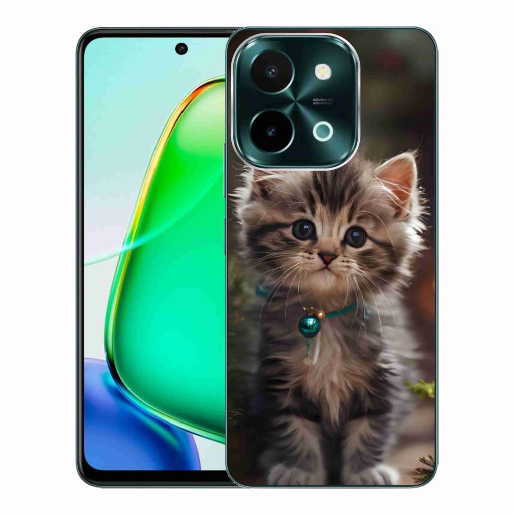Gelový kryt mmCase na Vivo Y28 - roztomilé kotě 11