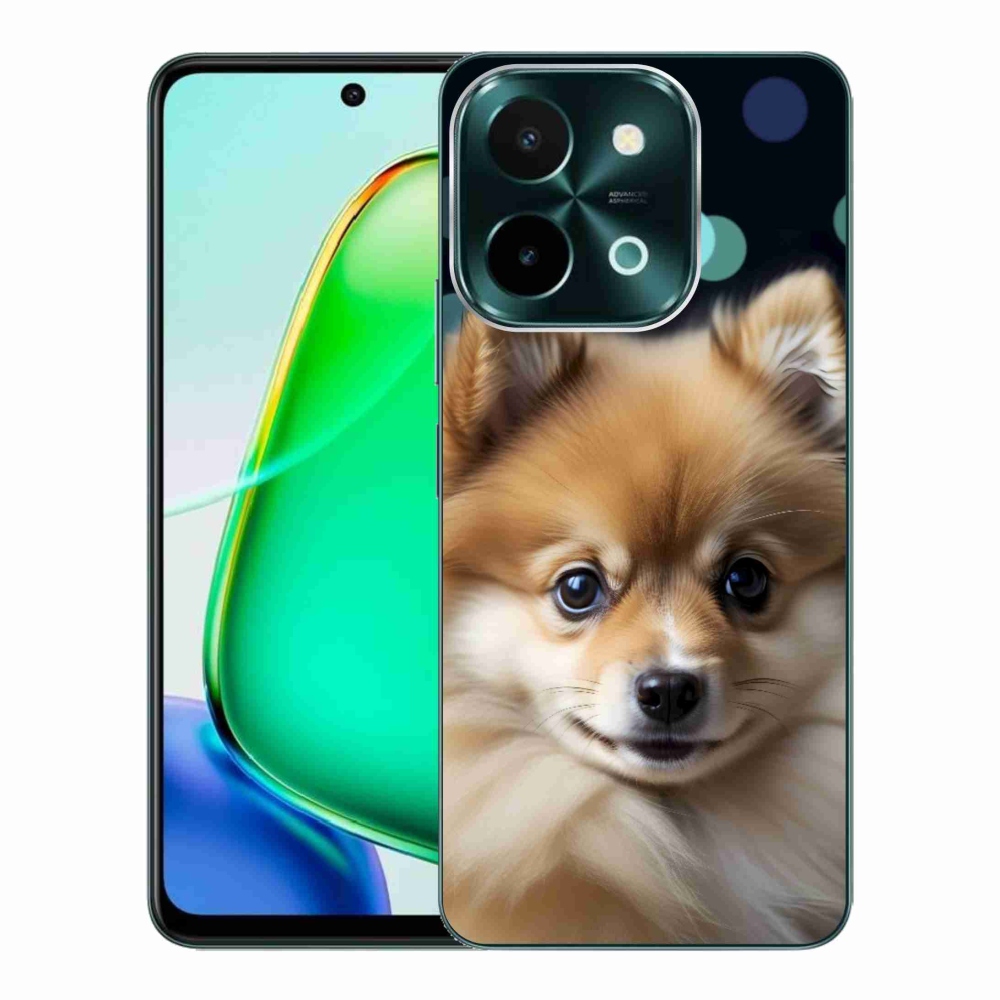 Gelový kryt mmCase na Vivo Y28 - roztomilý pomeranian