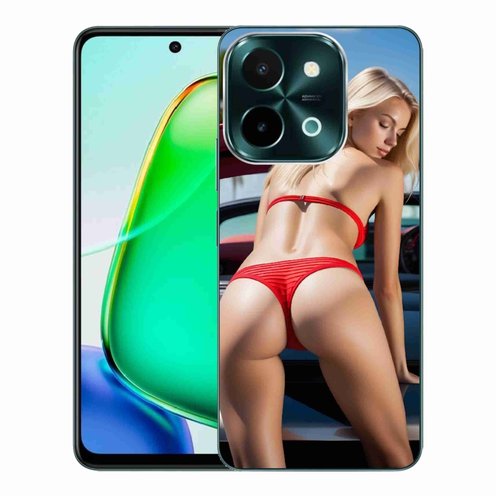 Gelový kryt mmCase na Vivo Y28 - sexy žena 2