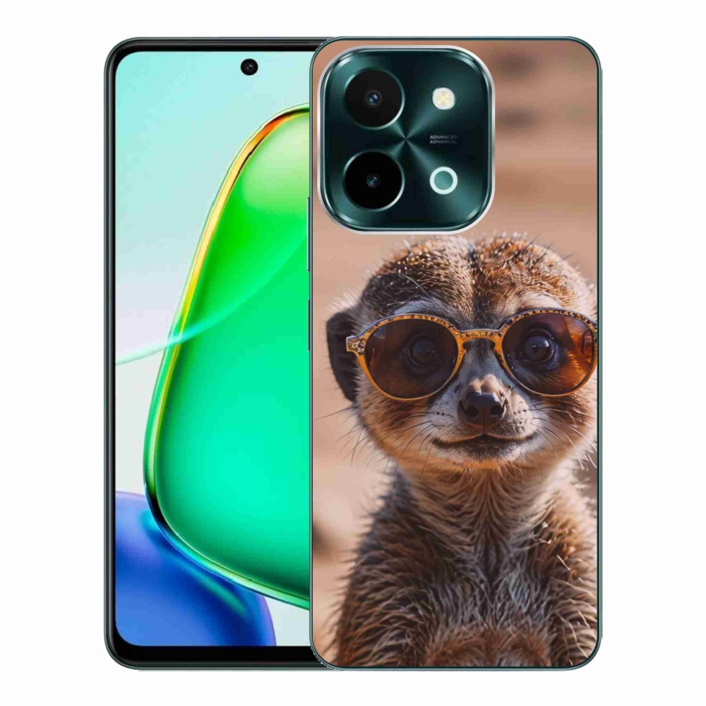Gelový kryt mmCase na Vivo Y28 - stylová surikata