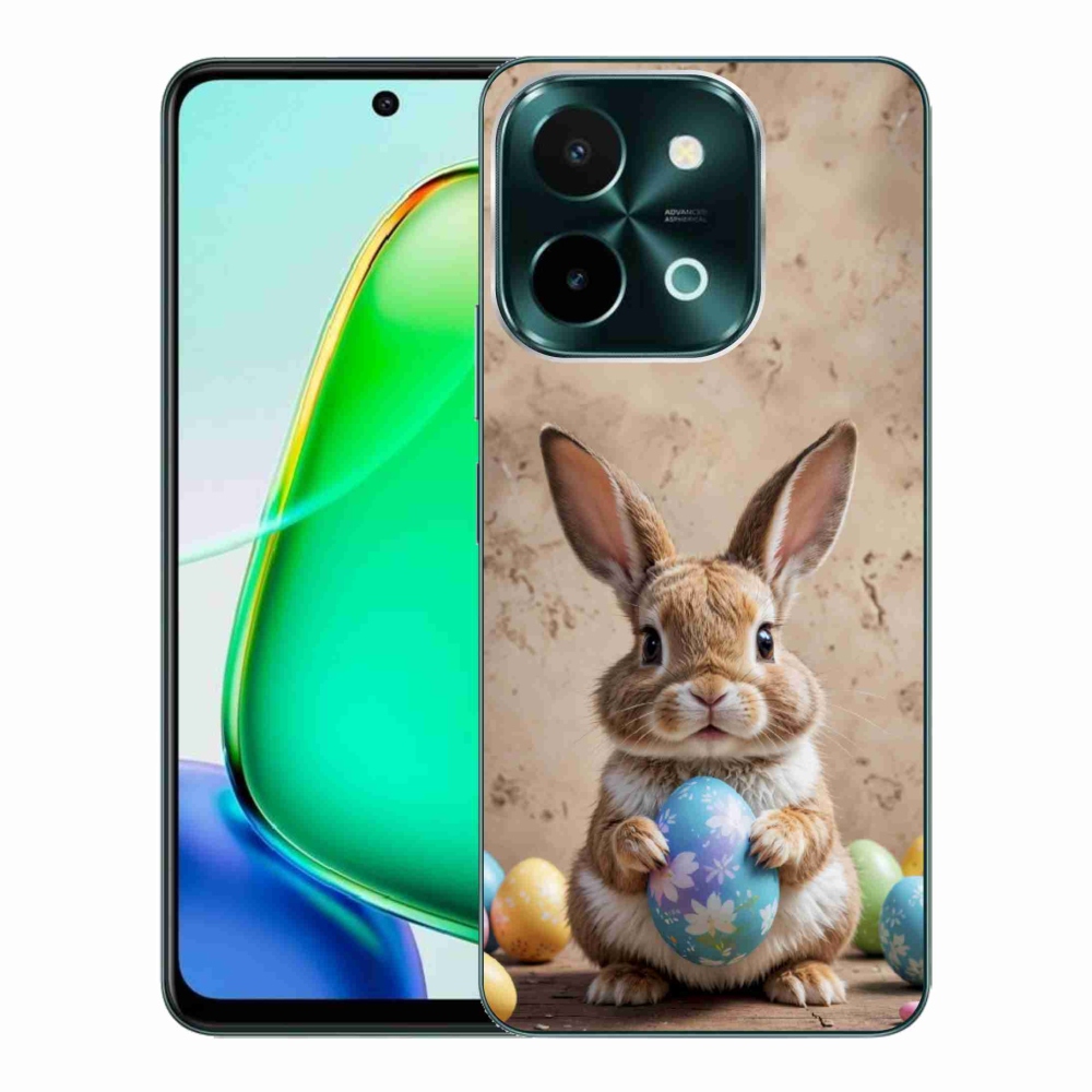 Gelový kryt mmCase na Vivo Y28 - velikonoční králíček