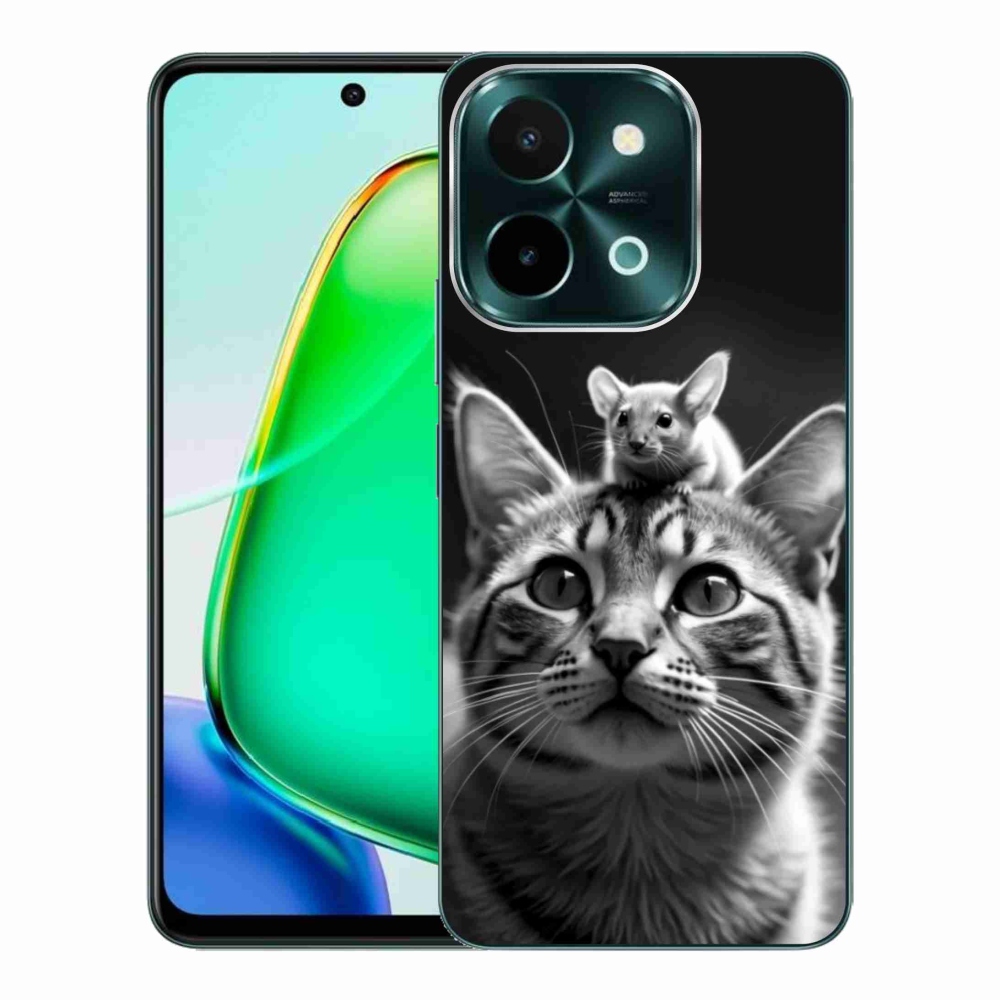 Gelový kryt mmCase na Vivo Y28 - zvířecí přátelství 2