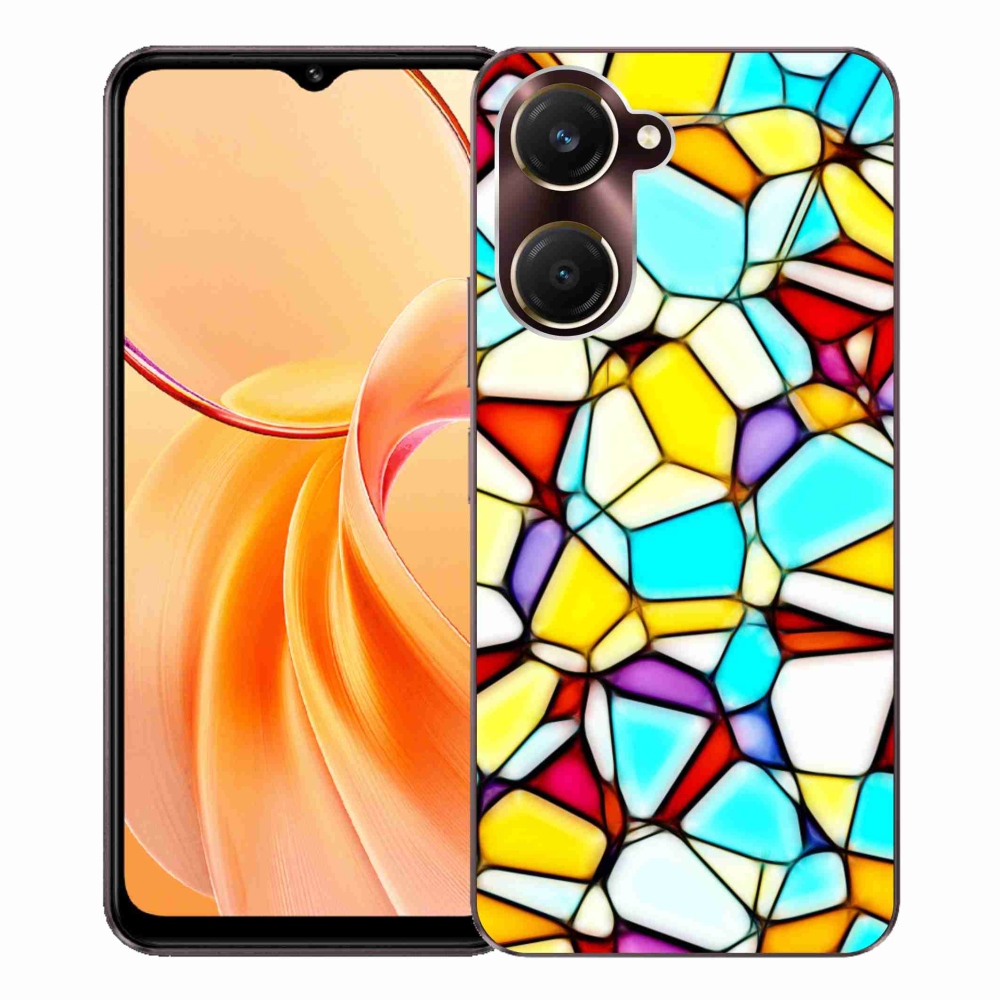 Gelový kryt mmCase na Vivo Y28s 5G - abstraktní motiv 40