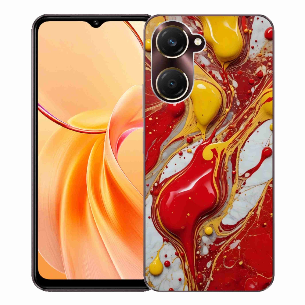 Gelový kryt mmCase na Vivo Y28s 5G - abstraktní motiv 42