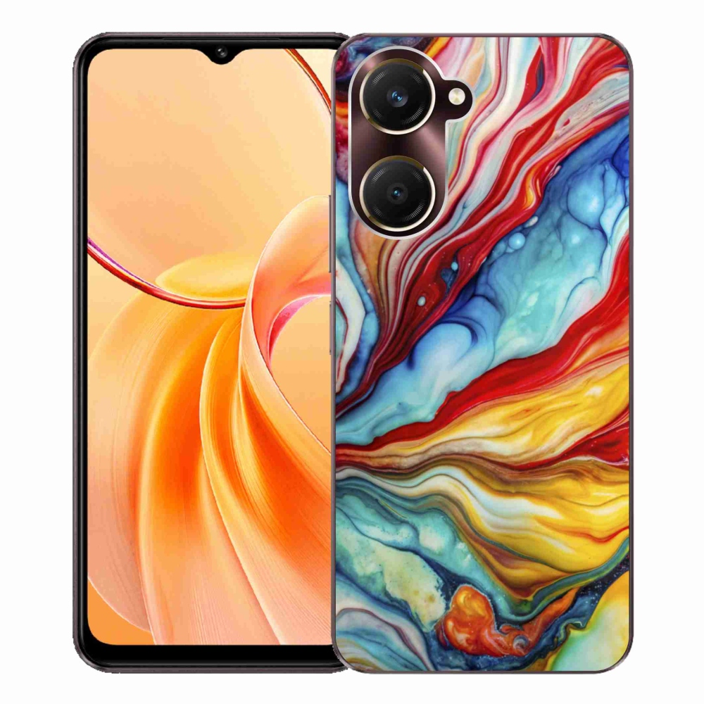 Gelový kryt mmCase na Vivo Y28s 5G - abstraktní motiv 58