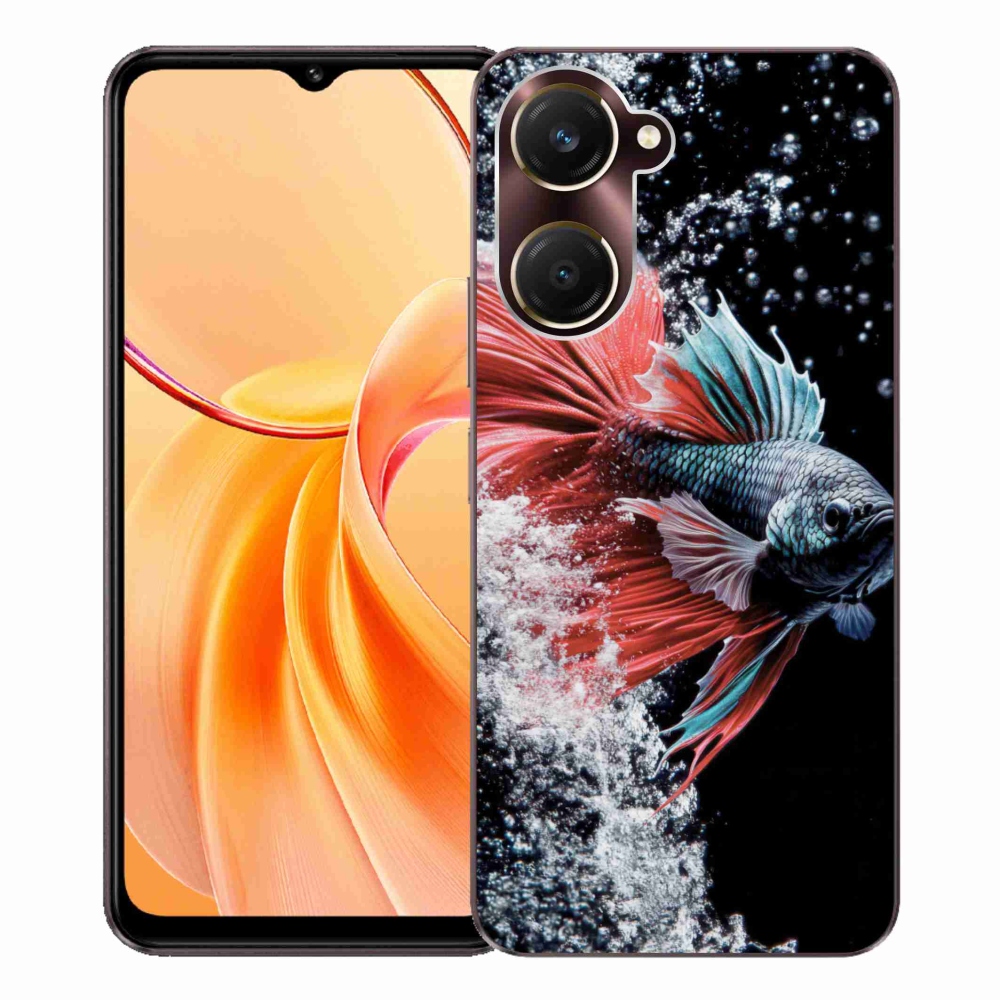 Gelový kryt mmCase na Vivo Y28s 5G - bojovnice pestrá