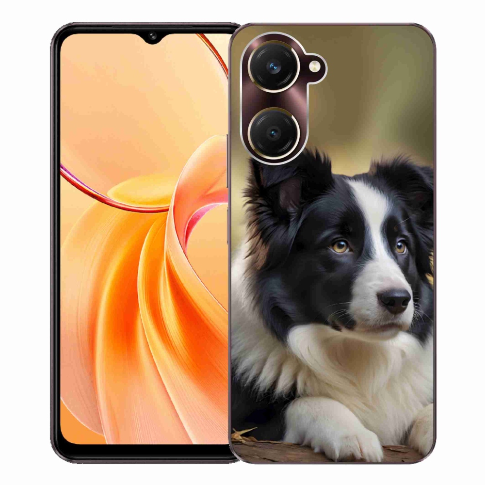 Gelový kryt mmCase na Vivo Y28s 5G - border kolie 2