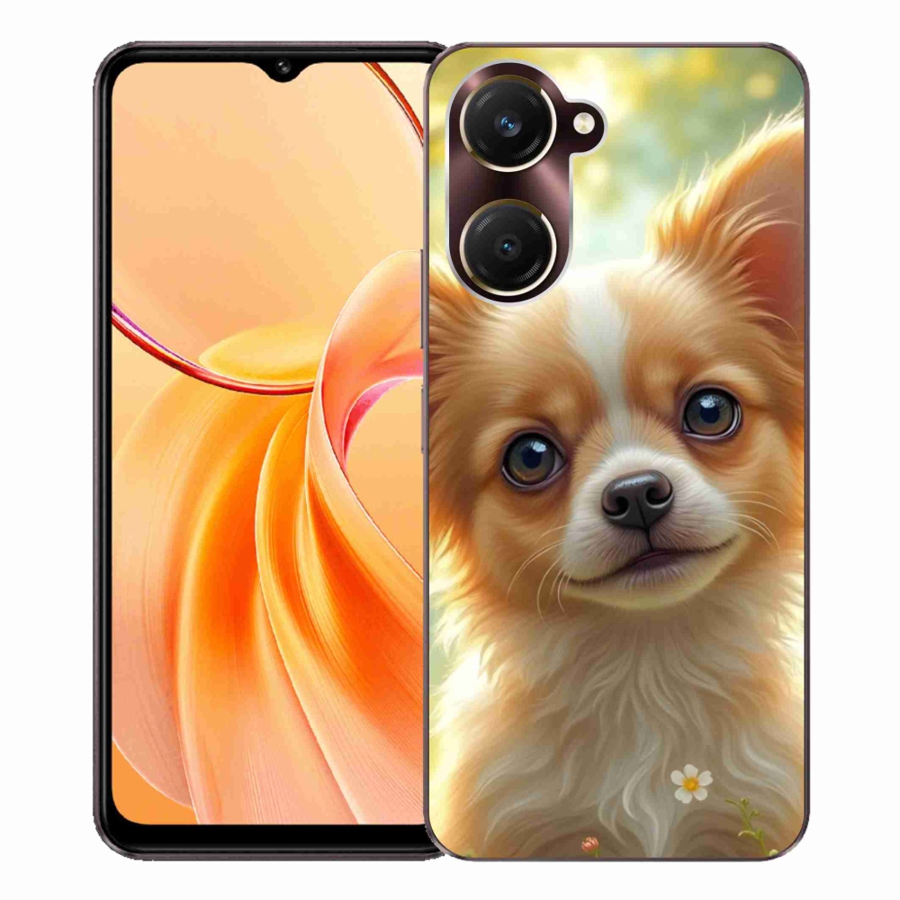 Gelový kryt mmCase na Vivo Y28s 5G - čivava 5