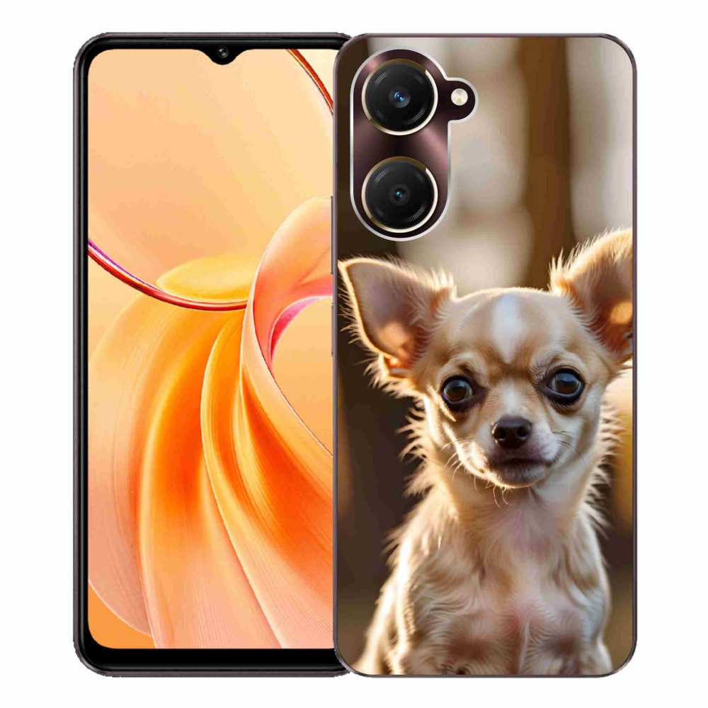 Gelový kryt mmCase na Vivo Y28s 5G - čivava 6