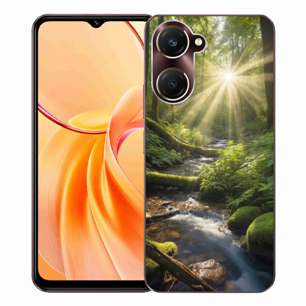 Gelový kryt mmCase na Vivo Y28s 5G - hlubina lesa