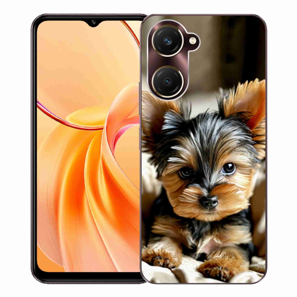 Gelový kryt mmCase na Vivo Y28s 5G - jorkšír 11