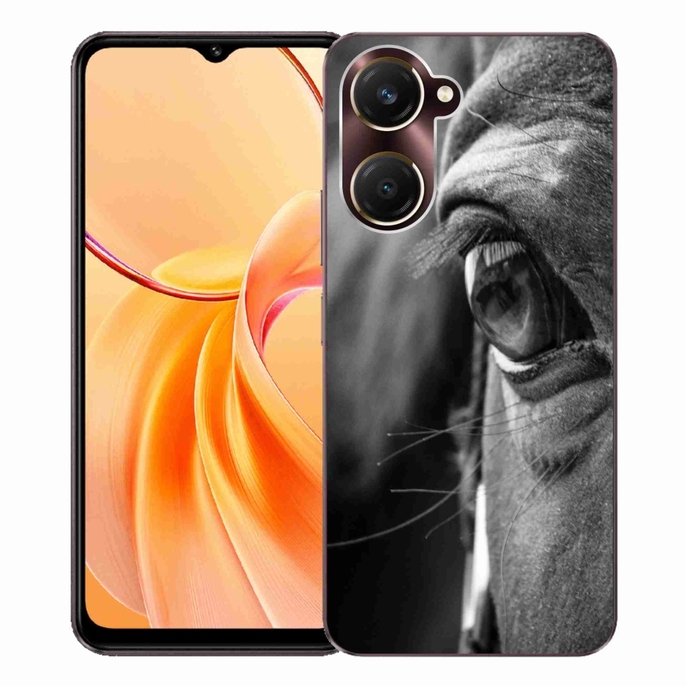 Gelový kryt mmCase na Vivo Y28s 5G - koňský pohled