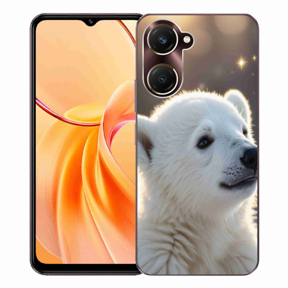 Gelový kryt mmCase na Vivo Y28s 5G - lední medvěd