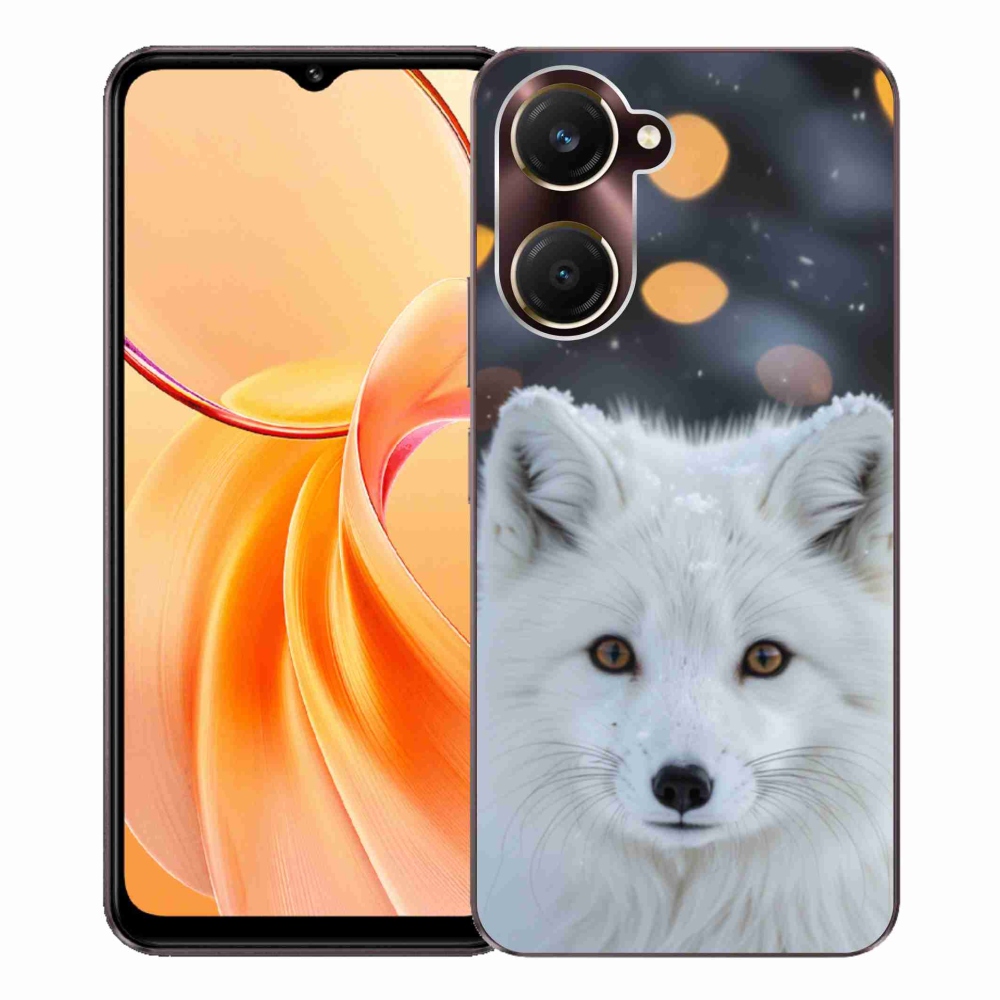 Gelový kryt mmCase na Vivo Y28s 5G - liška polární
