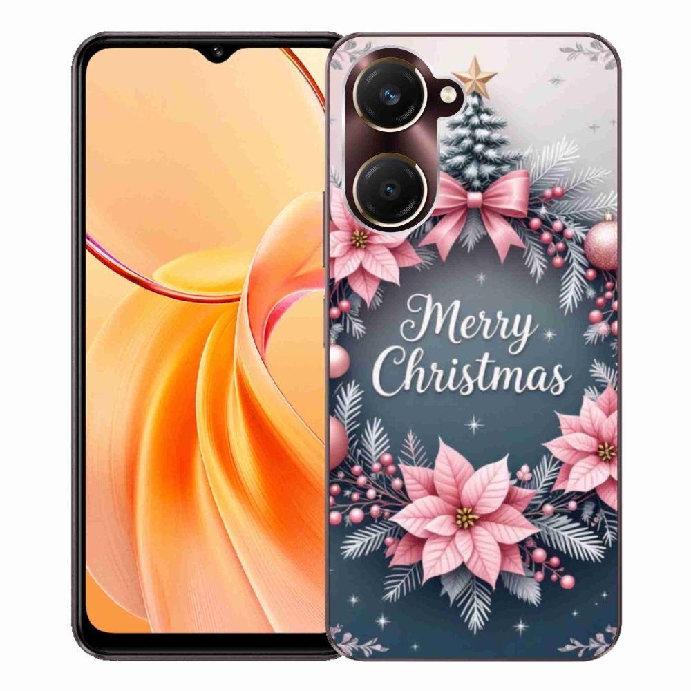 Gelový kryt mmCase na Vivo Y28s 5G - merry christmas