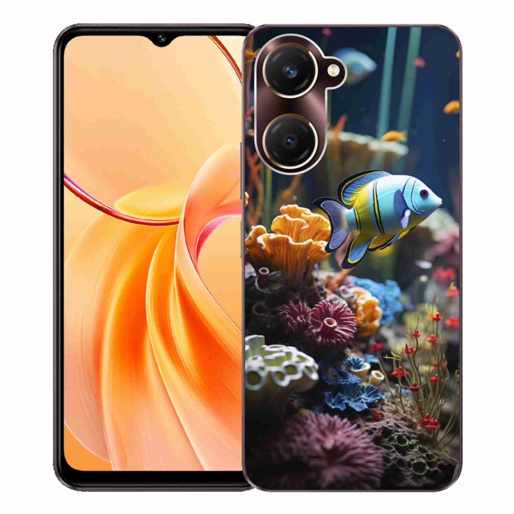 Gelový kryt mmCase na Vivo Y28s 5G - mořský svět 5